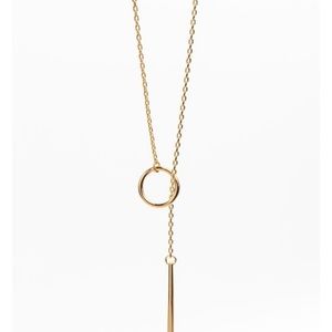 Nashelle Harlow the Heather Gold Necklace